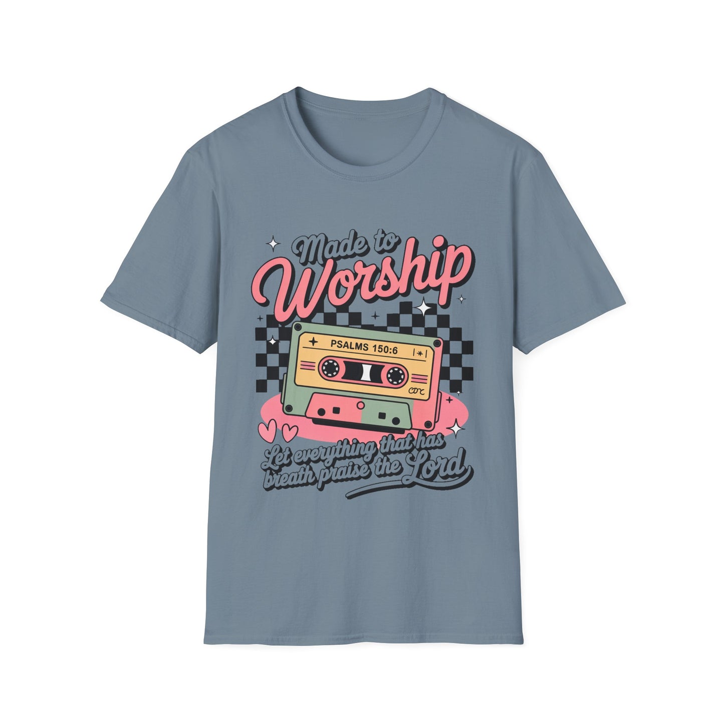 Retro Made to Worship T-Shirt