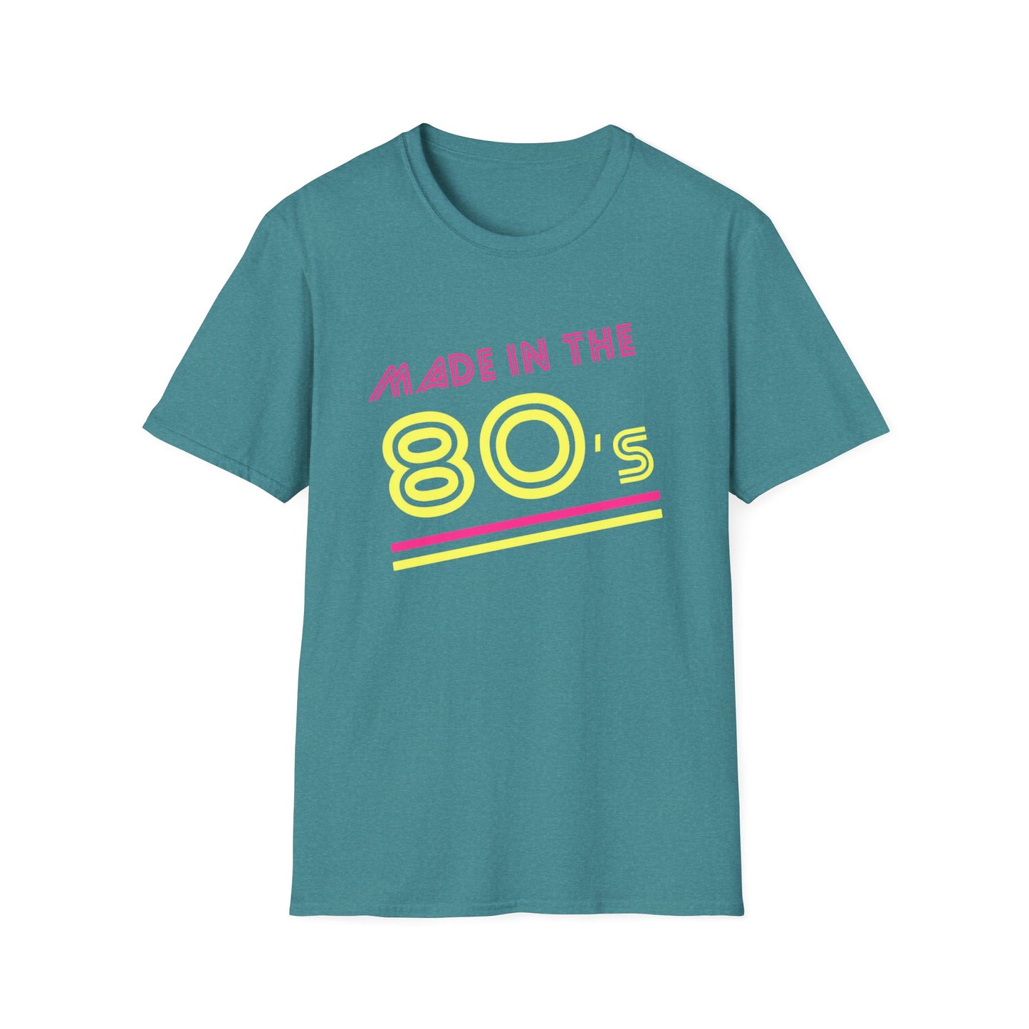 Made in the 80's Neon Unisex T-Shirt