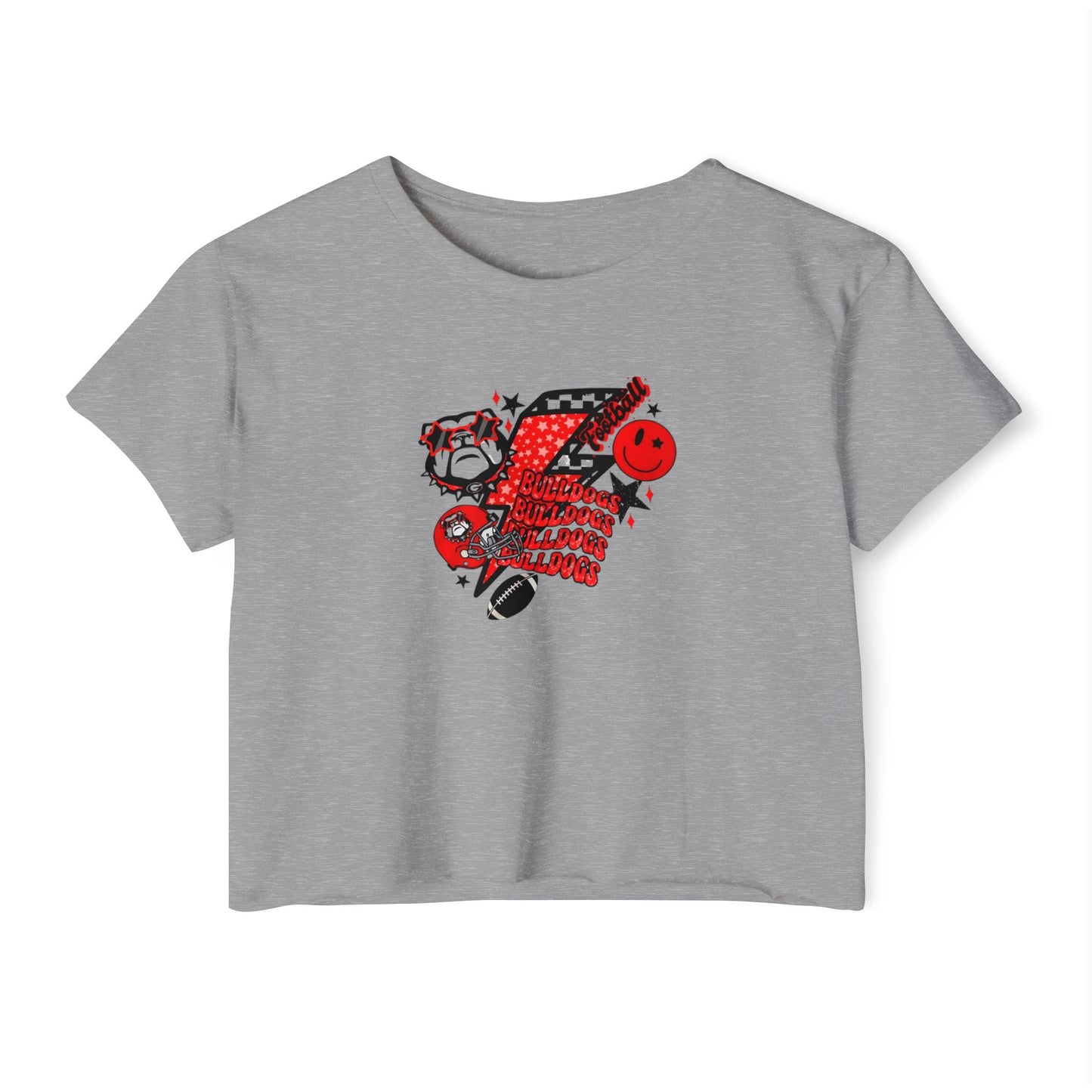 Fun Bulldog Crop Top