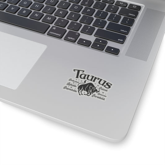 Taurus Zodiac Kiss-Cut Sticker