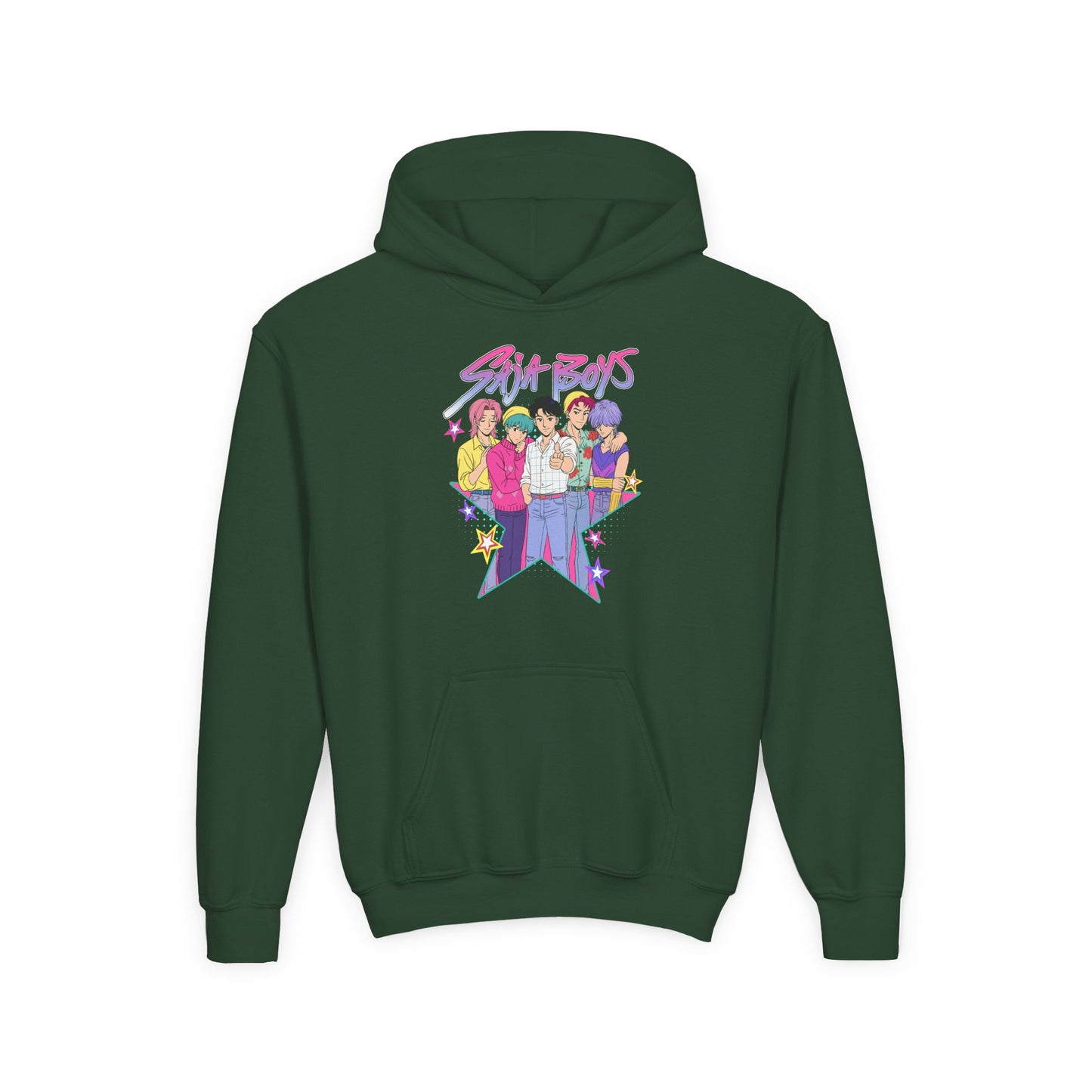 K-Pop Saja Boys Star Youth Hooded Sweatshirt