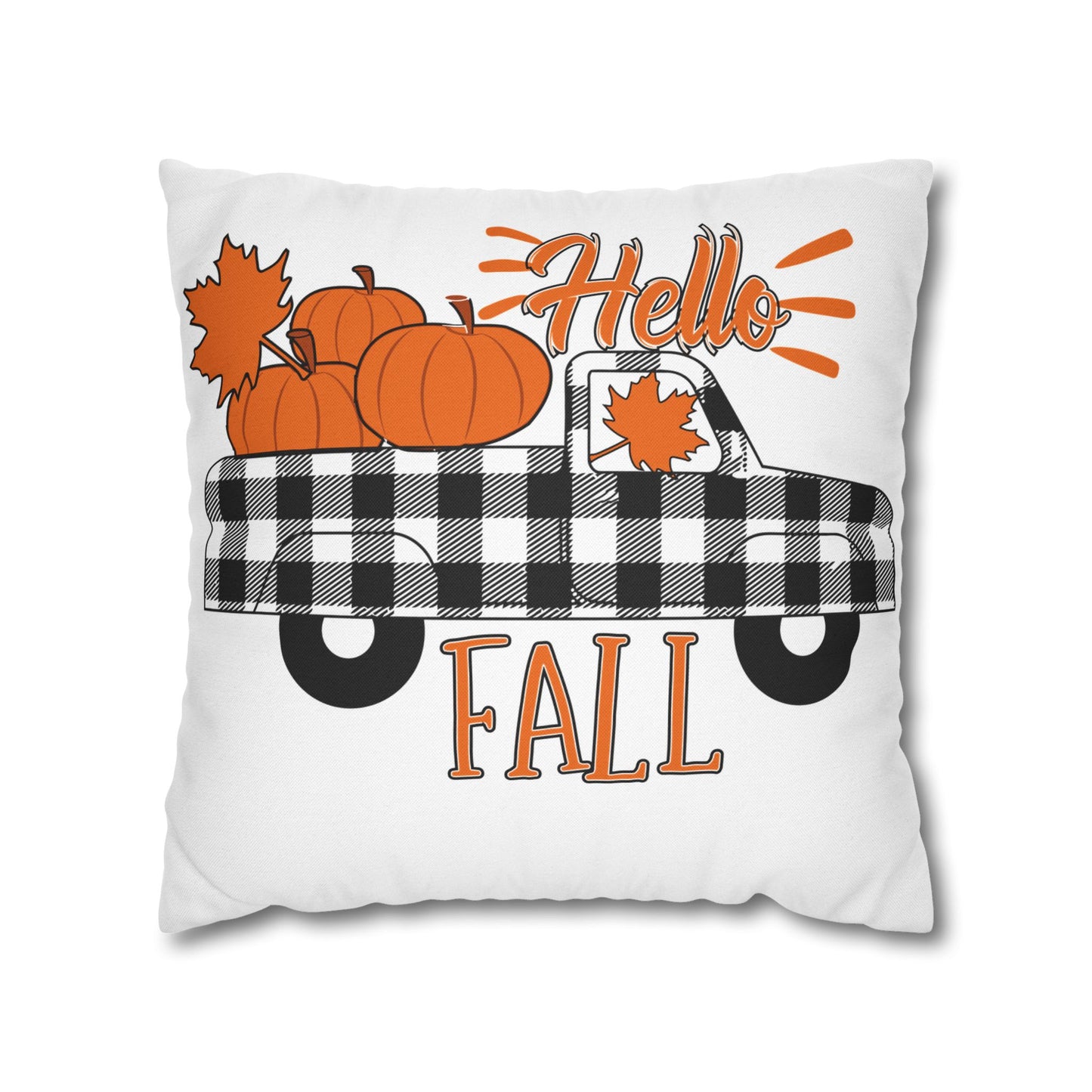 Double Sided Fall/Halloween Decorative Pillowcase