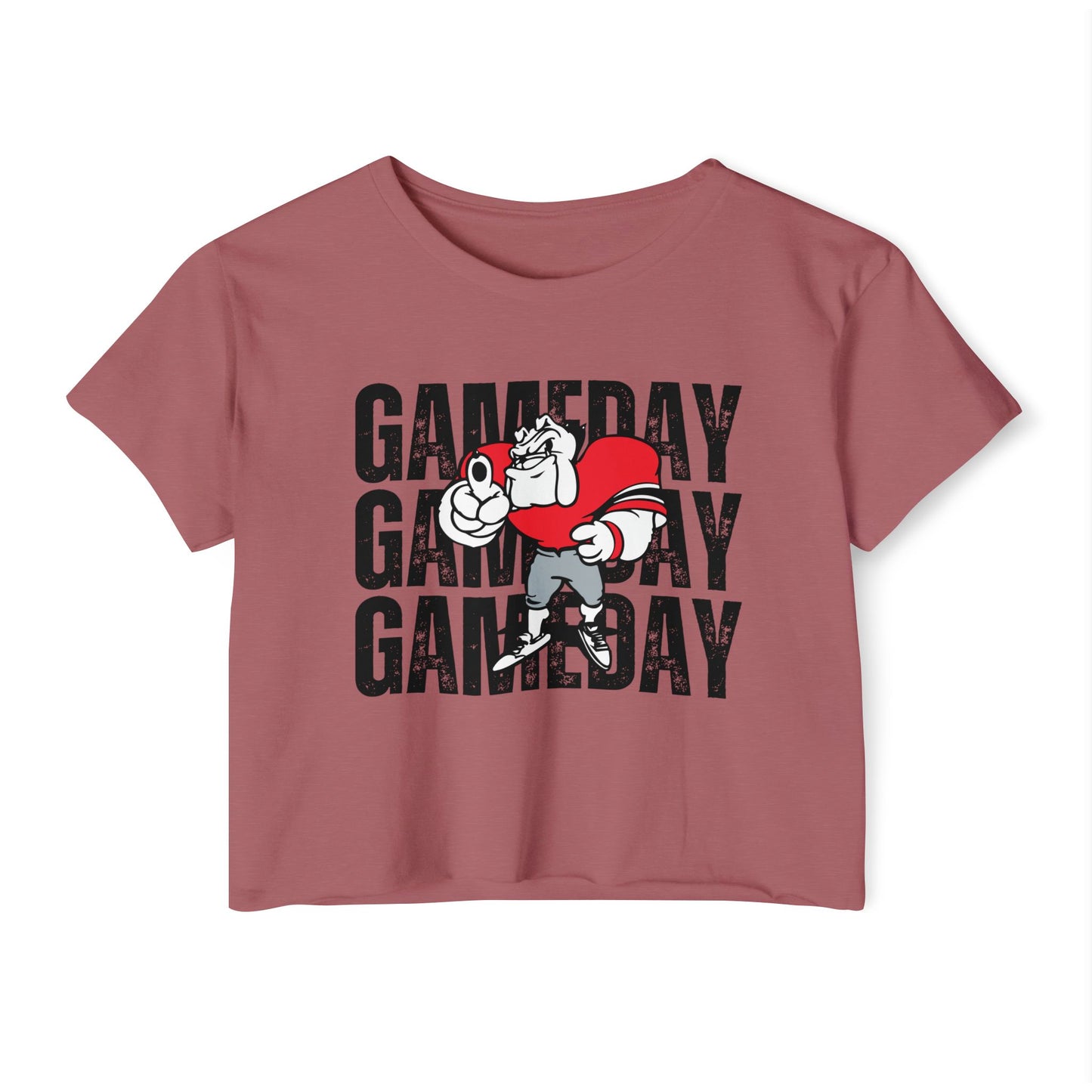 Georgia Gameday Crop Top
