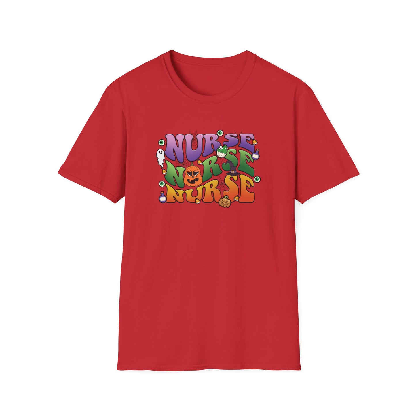 Wavy Nurse Halloween T-Shirt