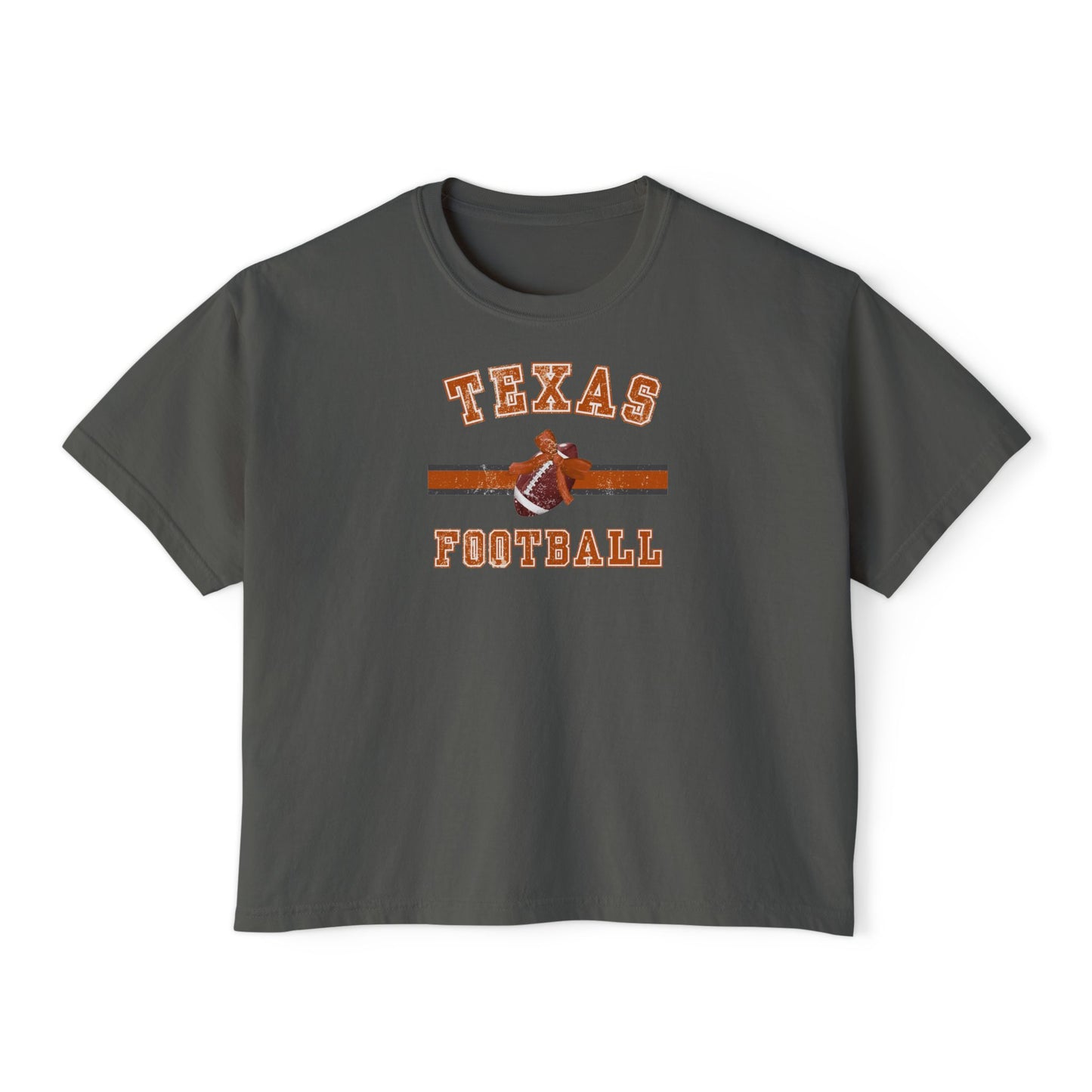 Texas Football Women's Boxy Tee