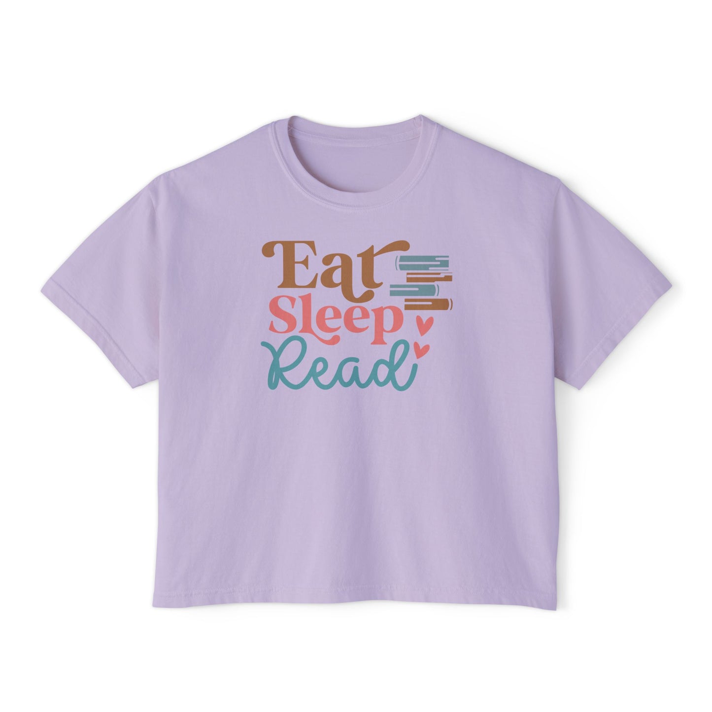 Eat Sleep Read Boxy Tee