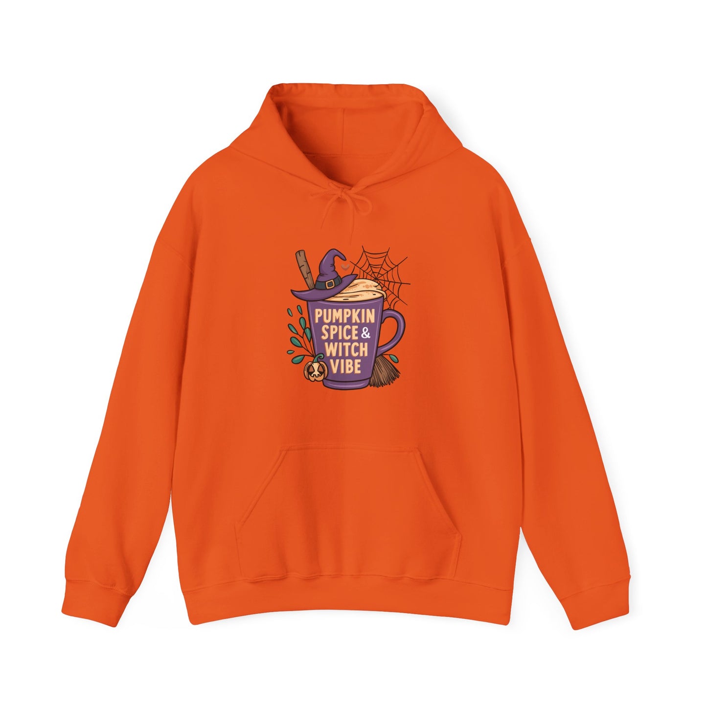 Pumpkin Spice & Witch Vibe Hoodie