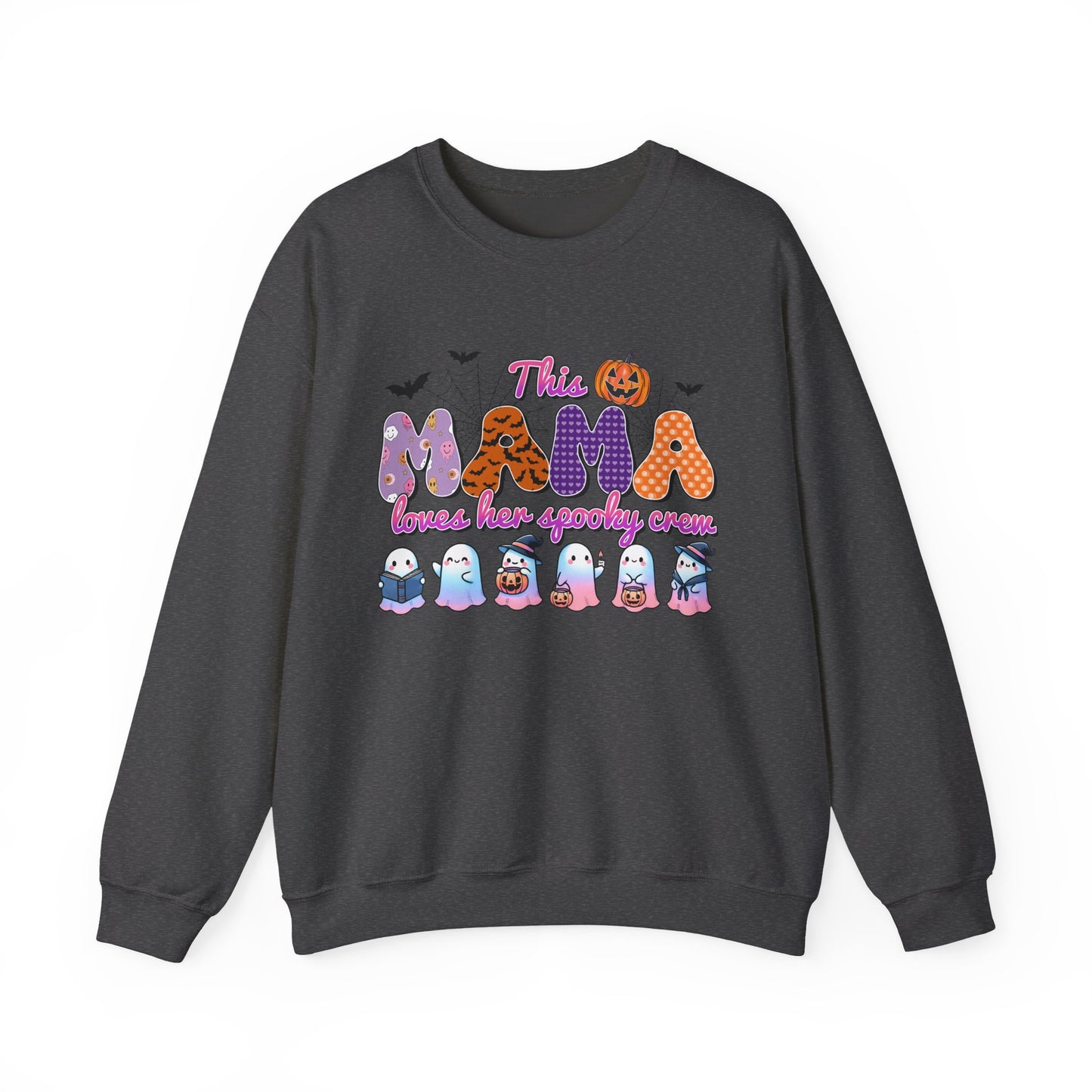 This Mama Loves Her Spooky Crew Sweatshirt