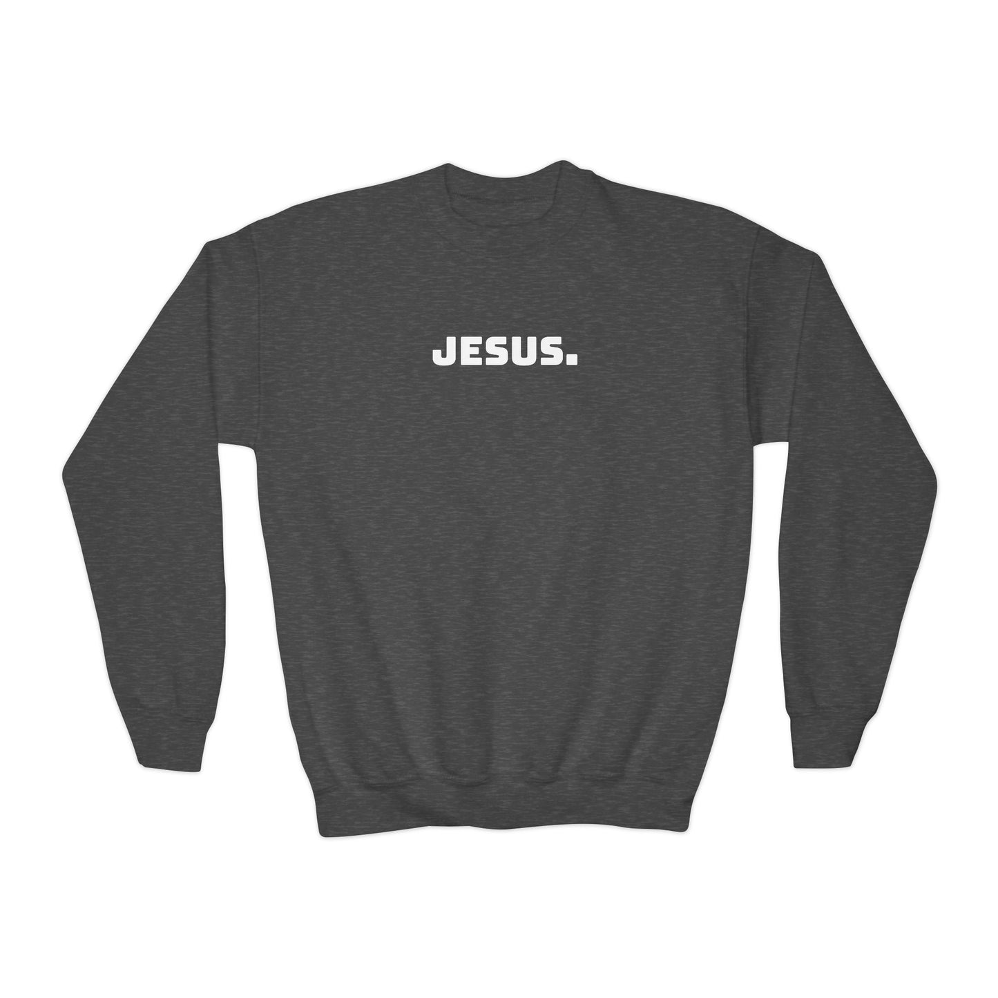 Youth JESUS. Crewneck Sweatshirt