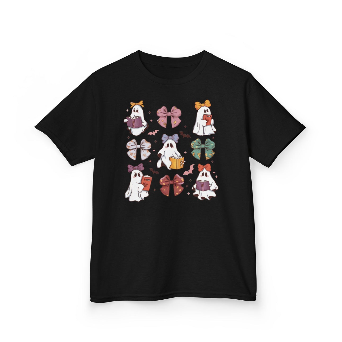 Ghosts & Books Kids Tee