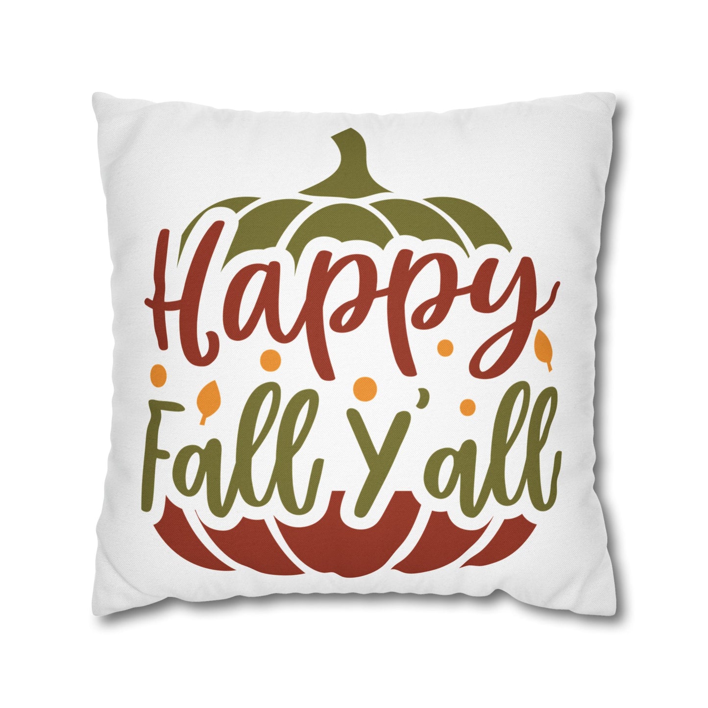 Double Sided Fall/ Thanksgiving Decorative Pillowcase