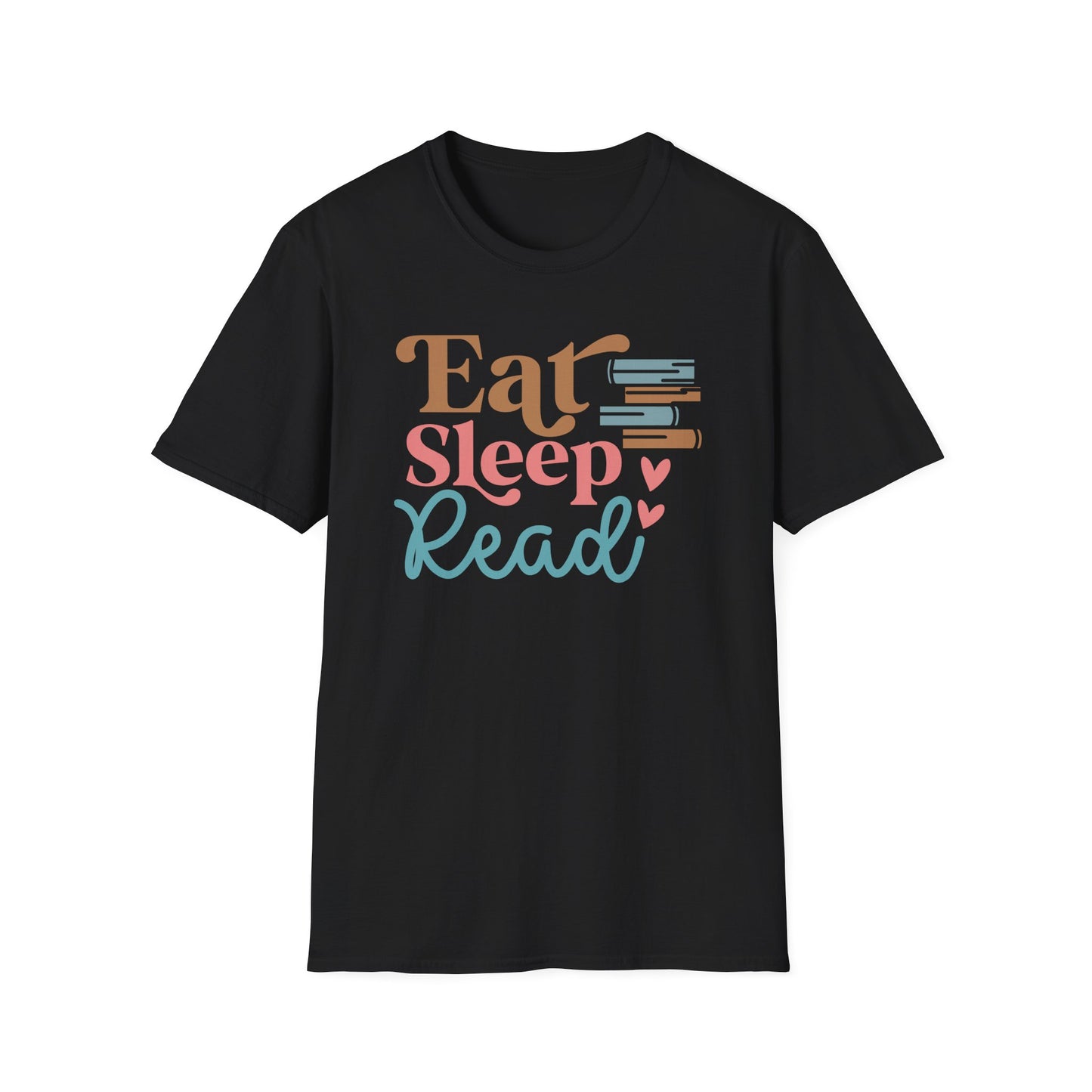 Eat Sleep Read Unisex Softstyle T-Shirt