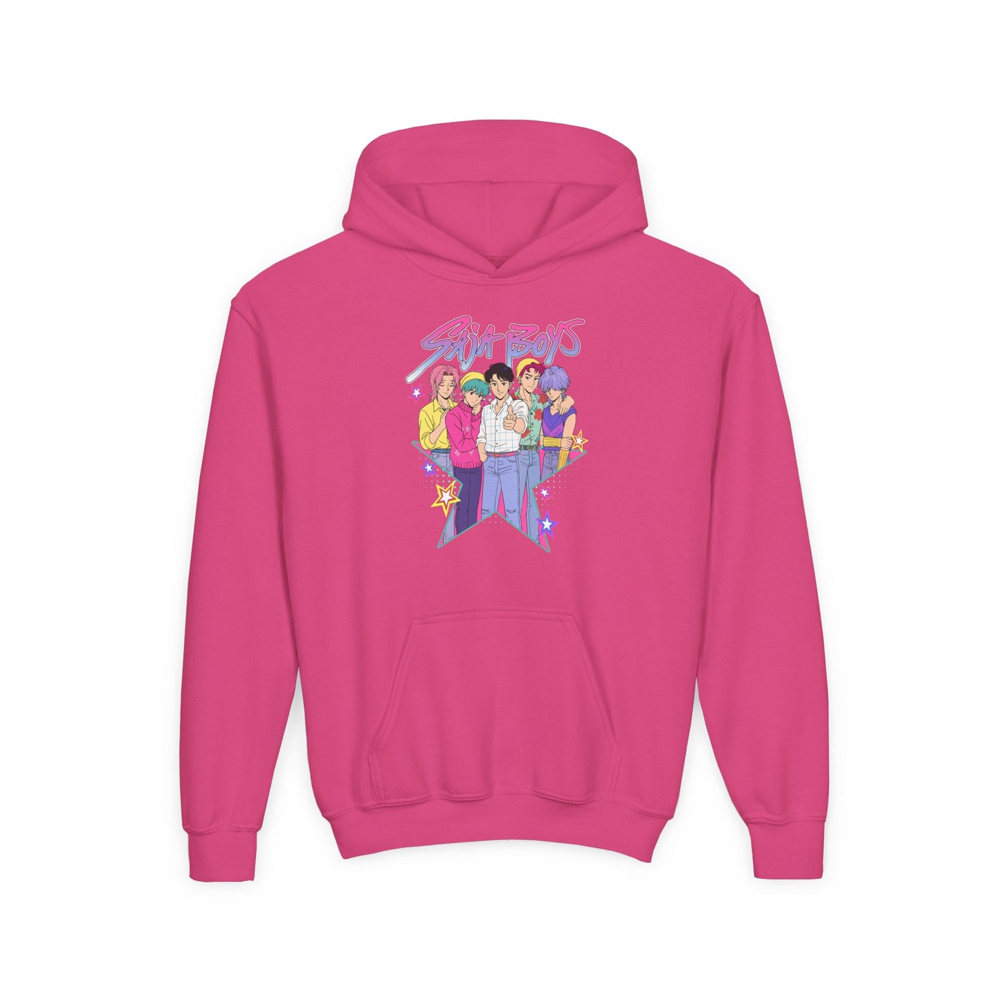 K-Pop Saja Boys Star Youth Hooded Sweatshirt