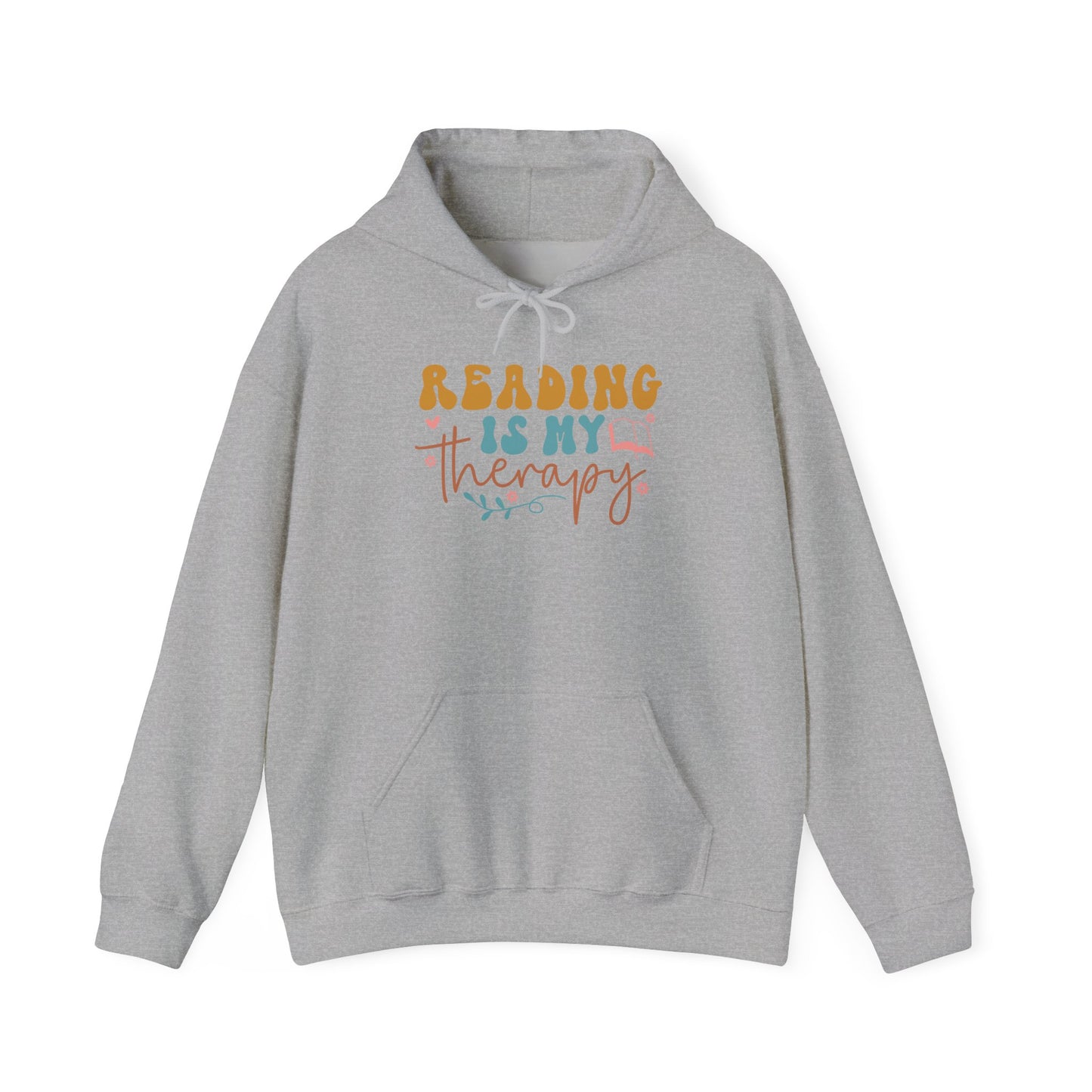 Reading Is My Therapy Hoodie