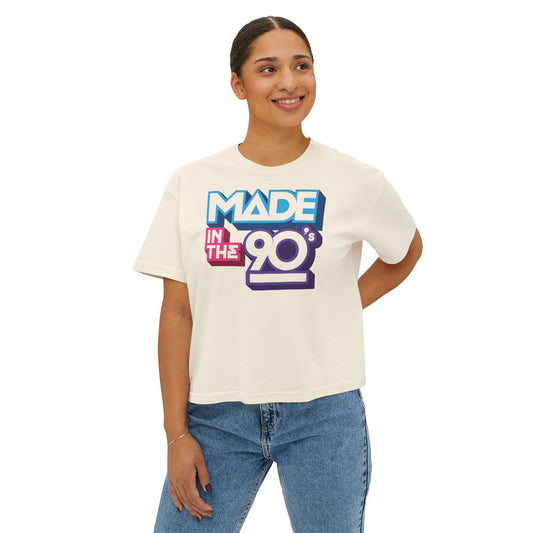 Made in the 90s Women's Boxy Tee