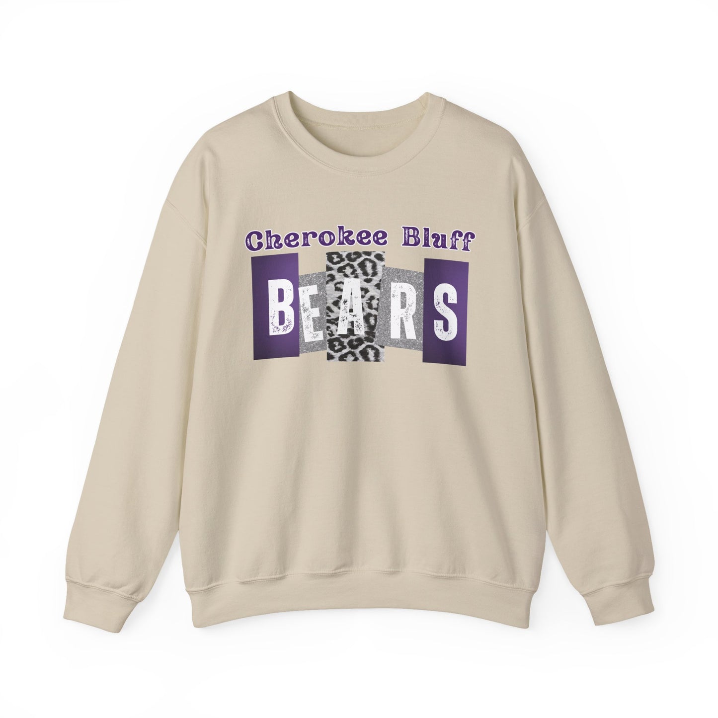 CB Bears Block Letters Crewneck Sweatshirt