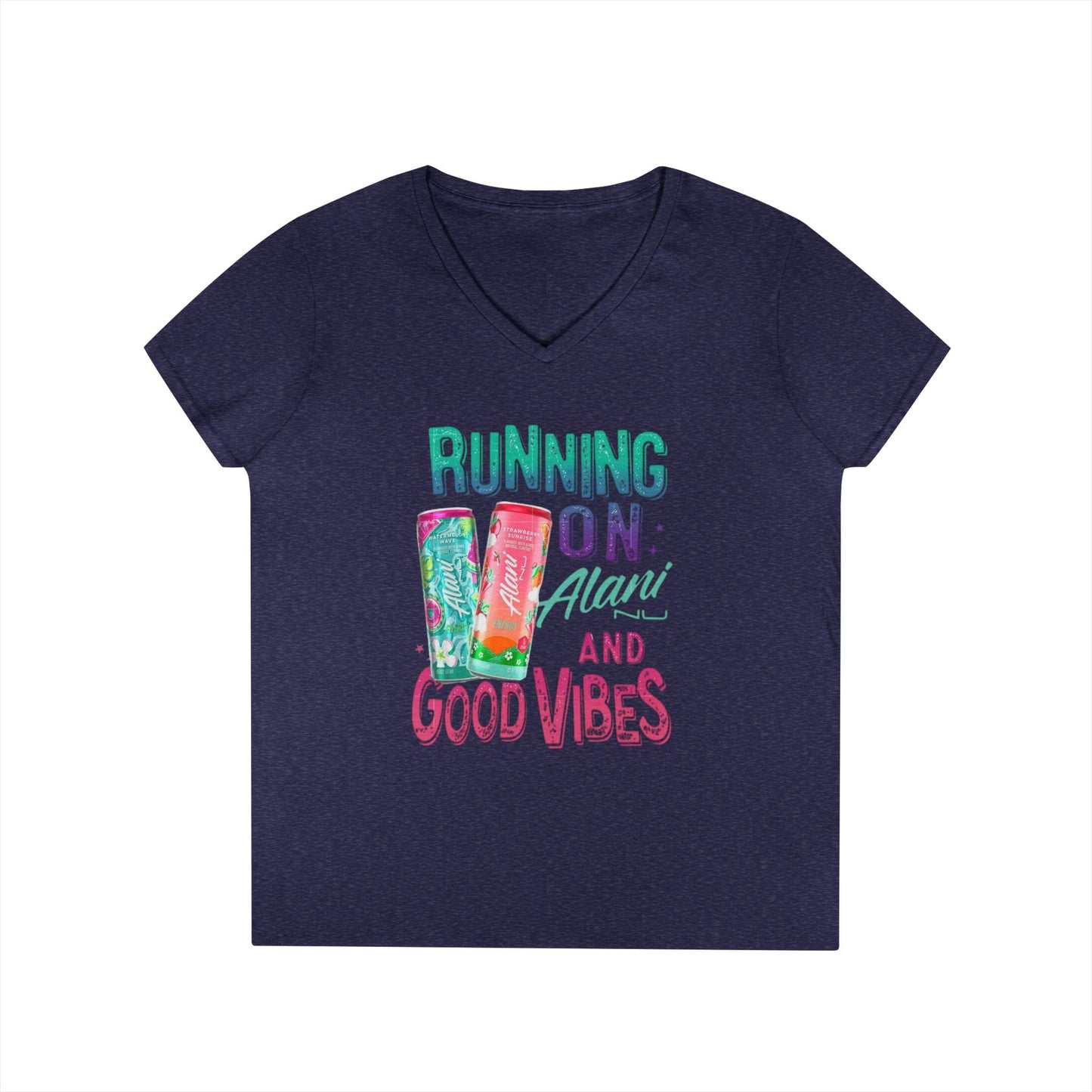 Running on Alani and a Prayer  V-Neck T-Shirt