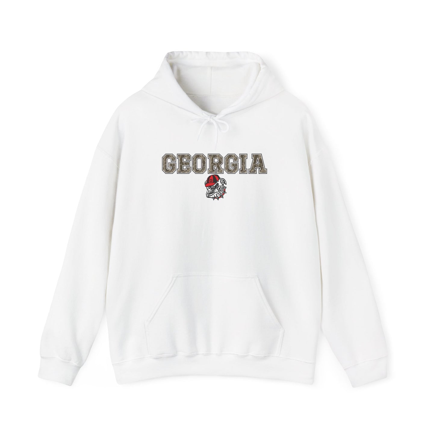 Camo Georgia Dog Hoodie