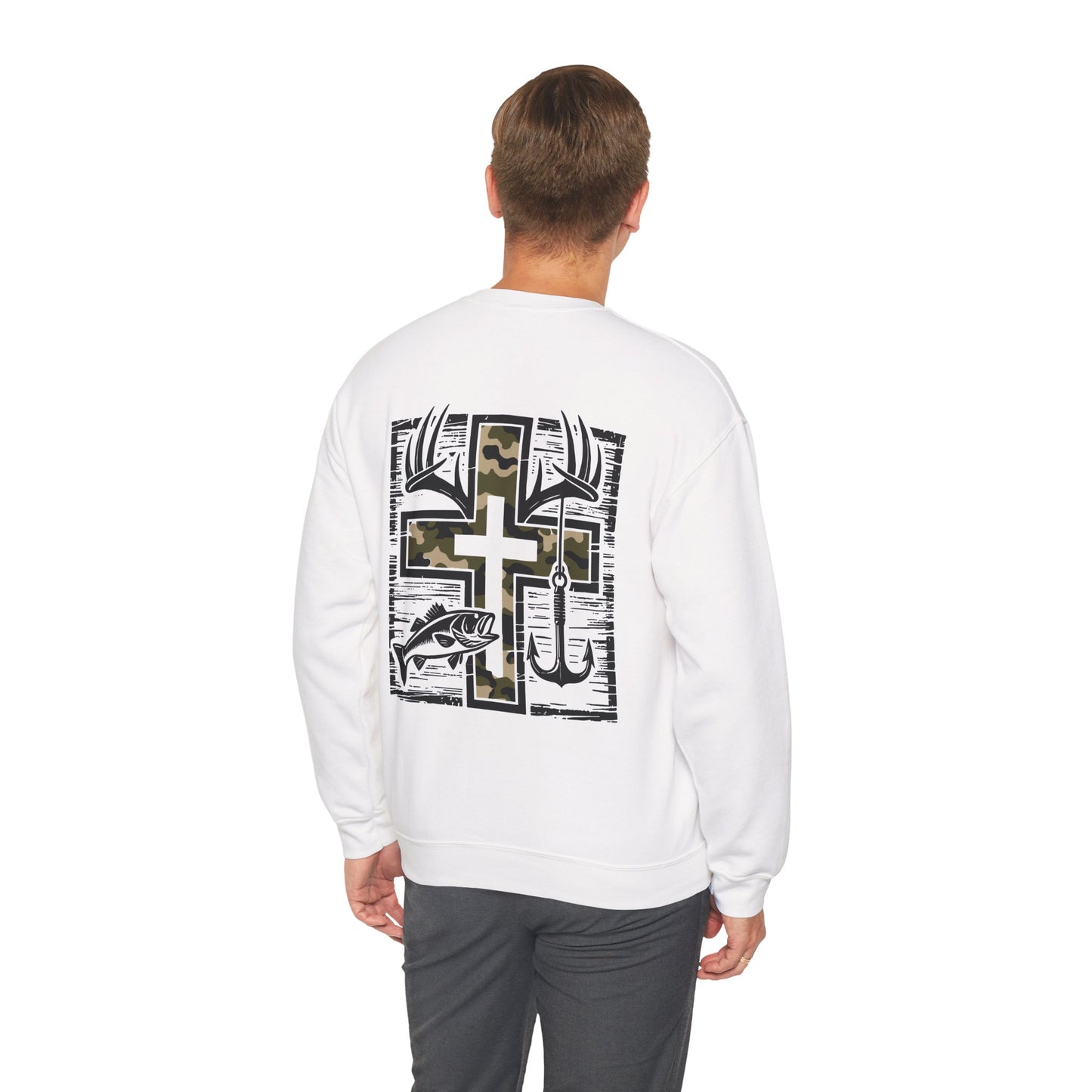 Camo Cross Sweatshirt