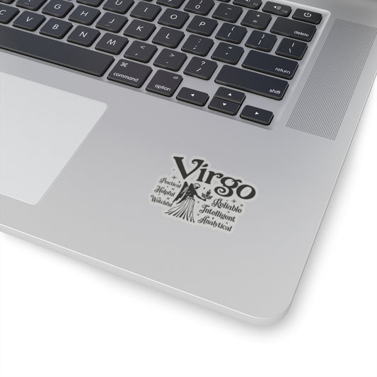 Virgo Zodiac Kiss-Cut Sticker