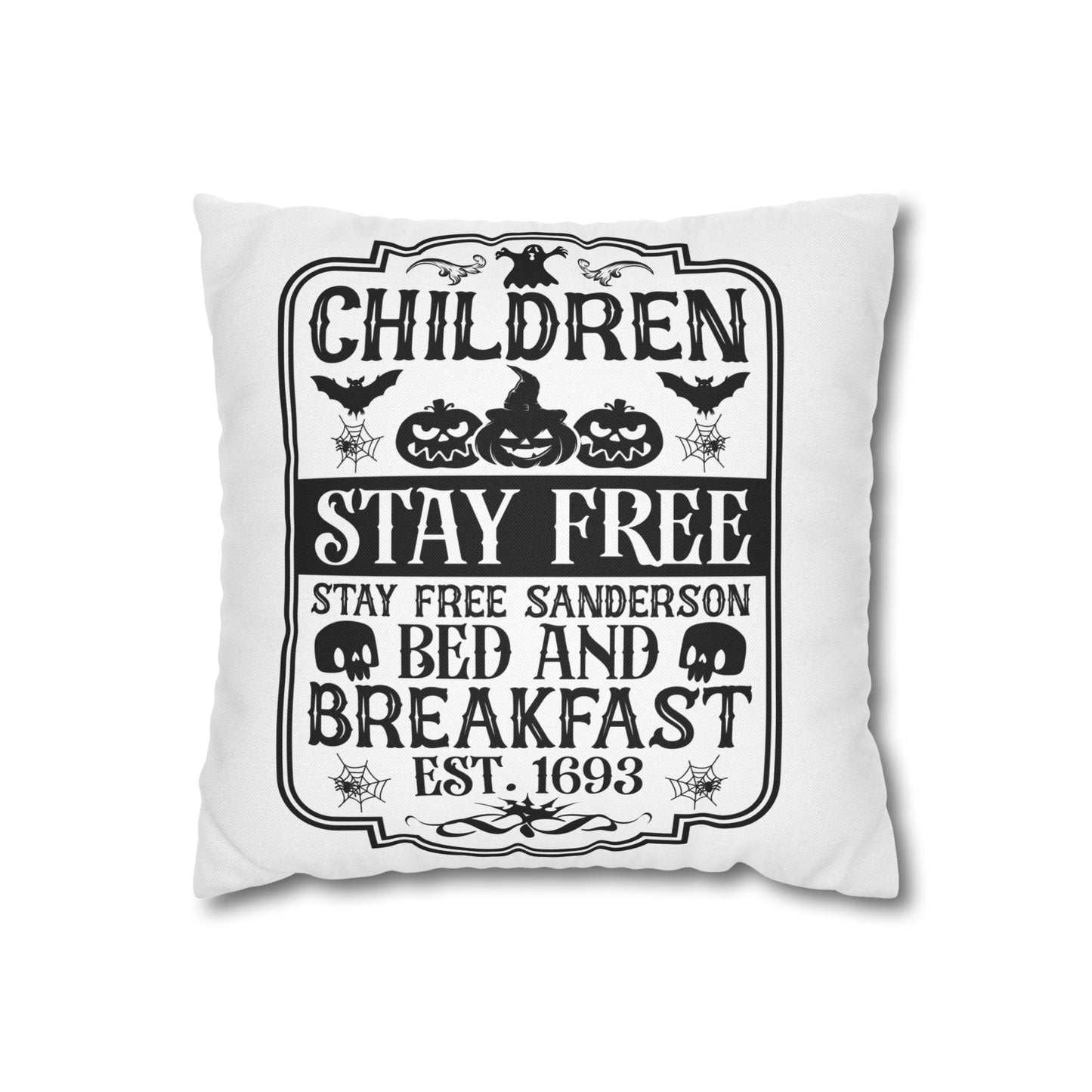 Double Sided Fall/Halloween Decorative Pillowcase