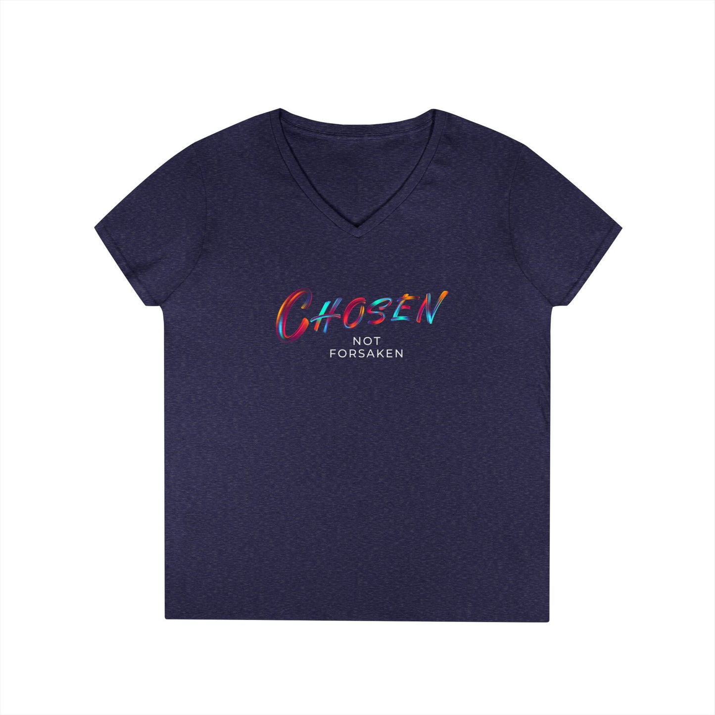 Chosen, Not Forsaken V-Neck T-Shirt