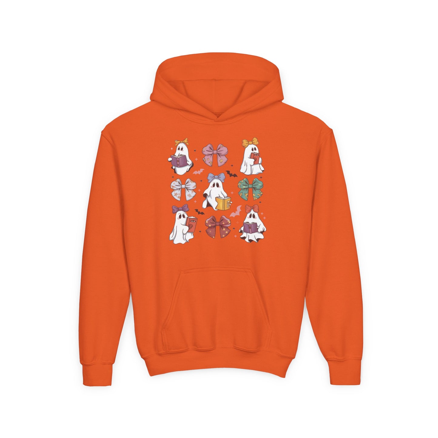 Ghosts & Books Youth Hoodie