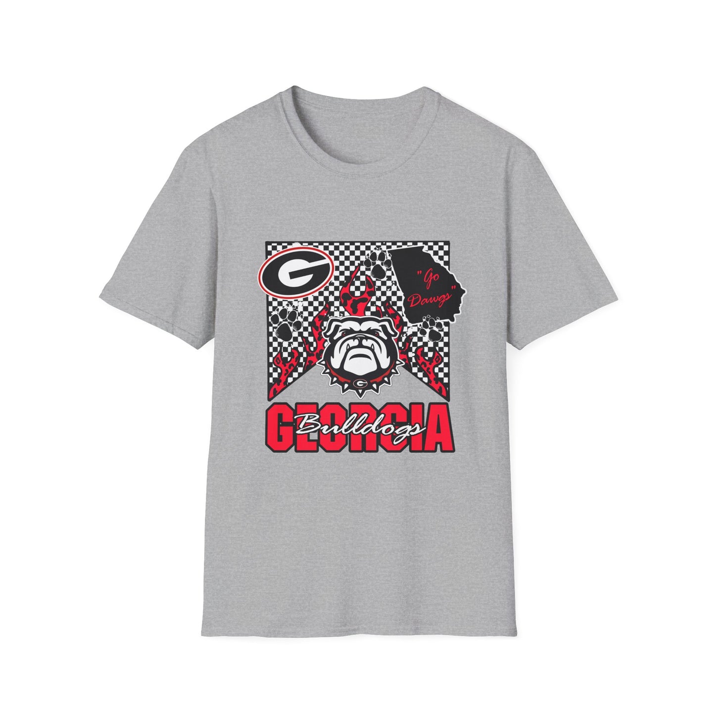 Georgia Bulldogs Unisex Softstyle T-Shirt