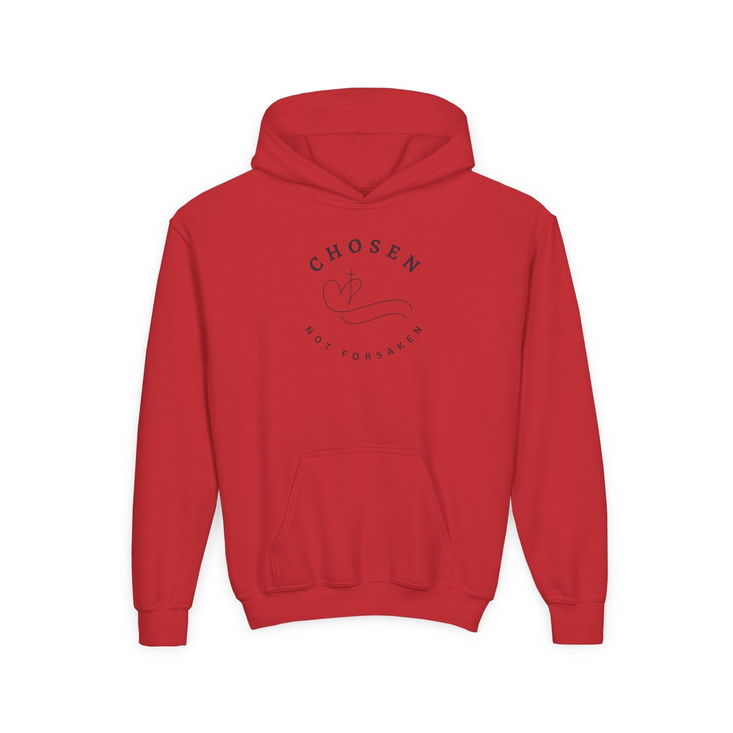 Chosen, Not Forsaken Youth Hooded Sweatshirt