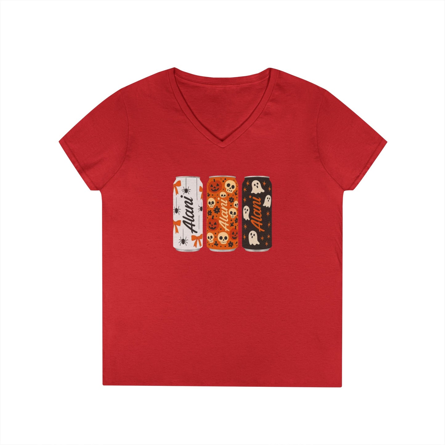Halloween Alani Can V-Neck T-Shirt