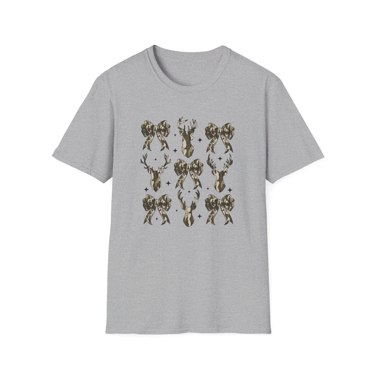 Camo Deer and Bows T-Shirt