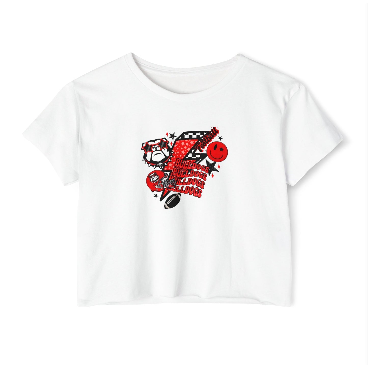 Fun Bulldog Crop Top