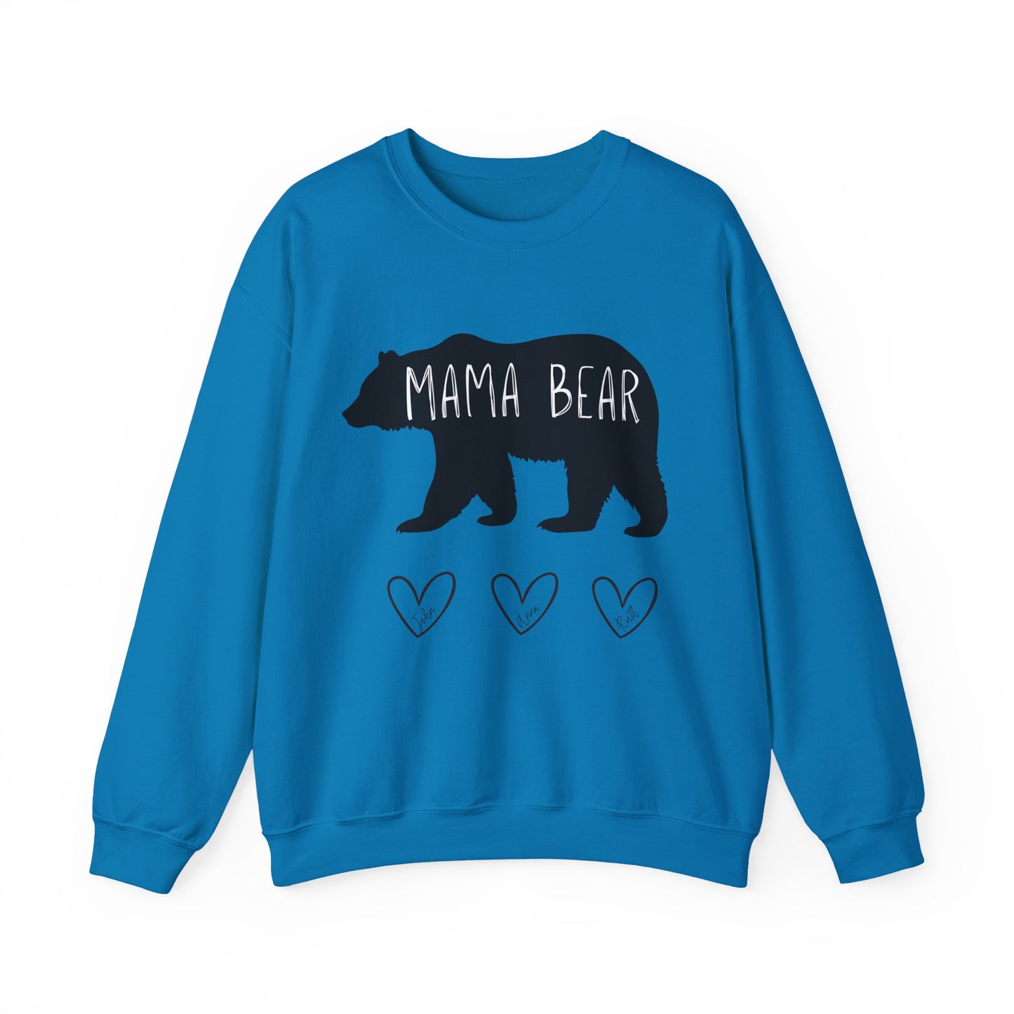 Personalized Mama Bear Crewneck Sweatshirt
