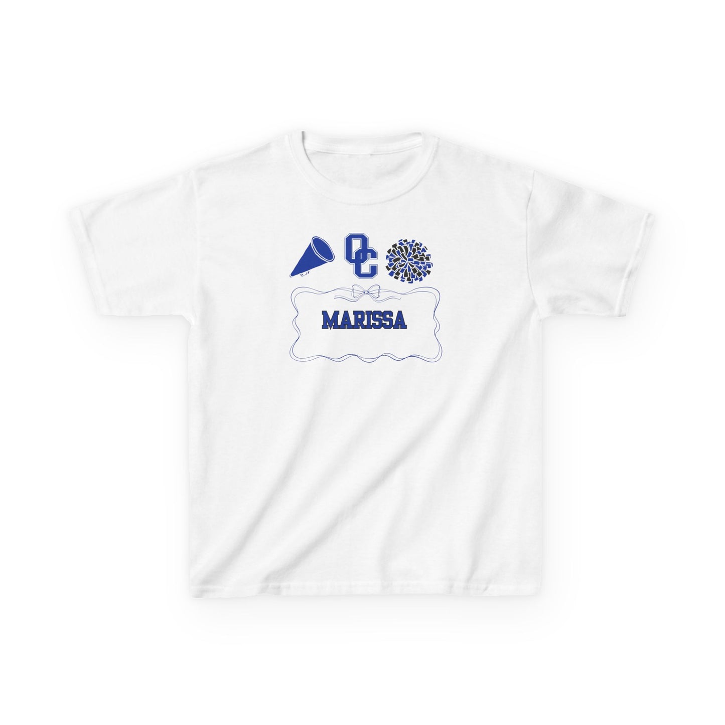 Personalized Kids Oak Creek Cheerleading Tee