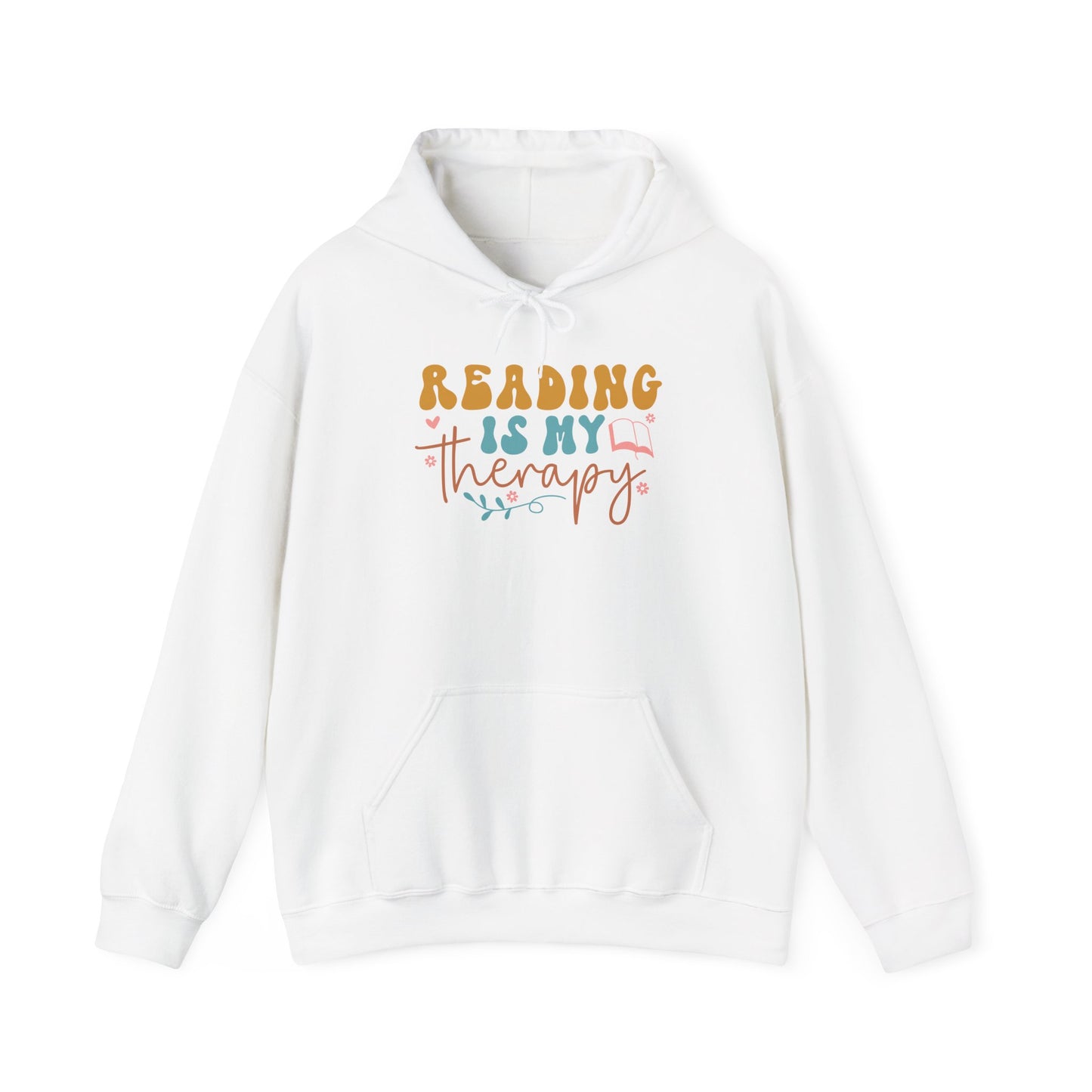 Reading Is My Therapy Hoodie