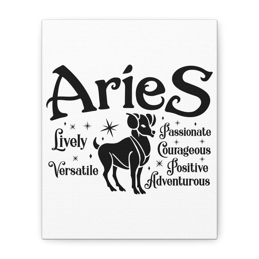 Aries Canvas Wall Art