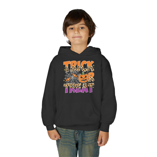 Youth Halloween Trick or Treat Hoodie