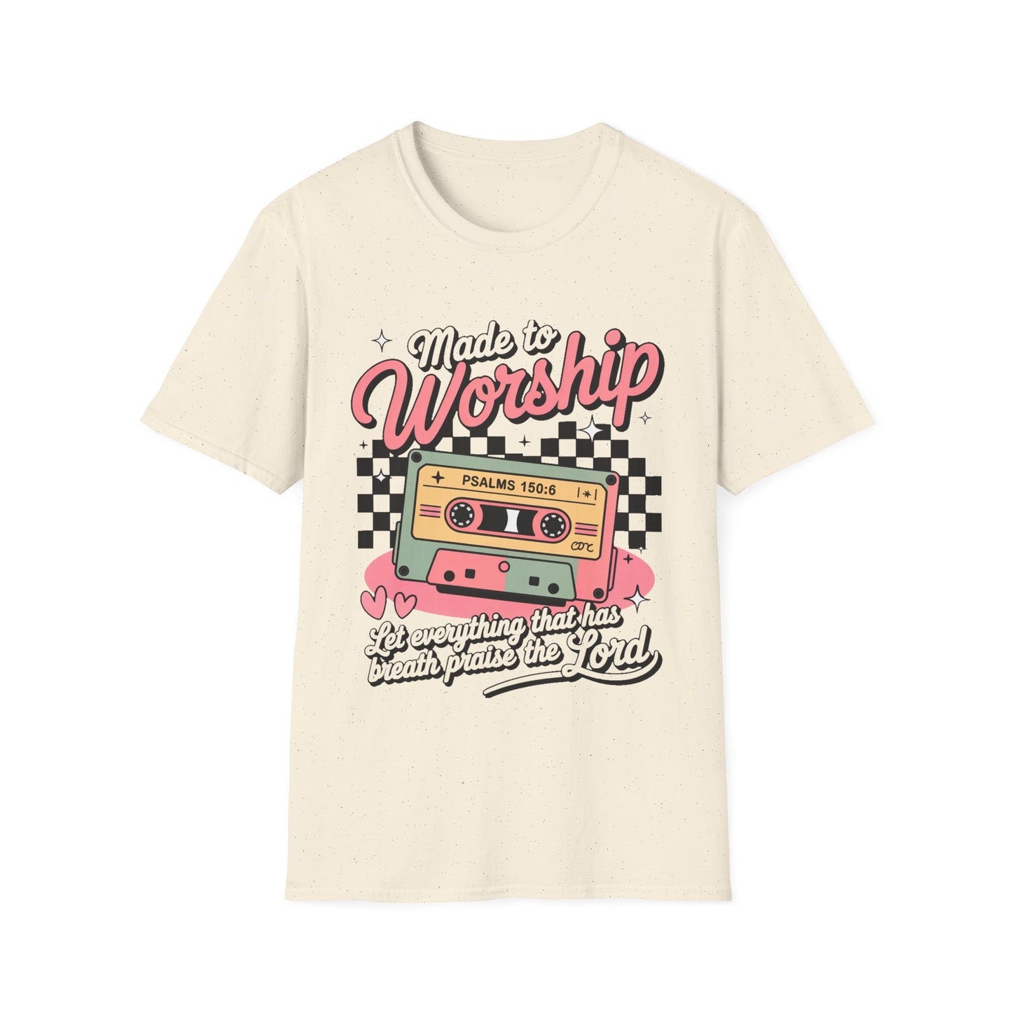 Retro Made to Worship T-Shirt