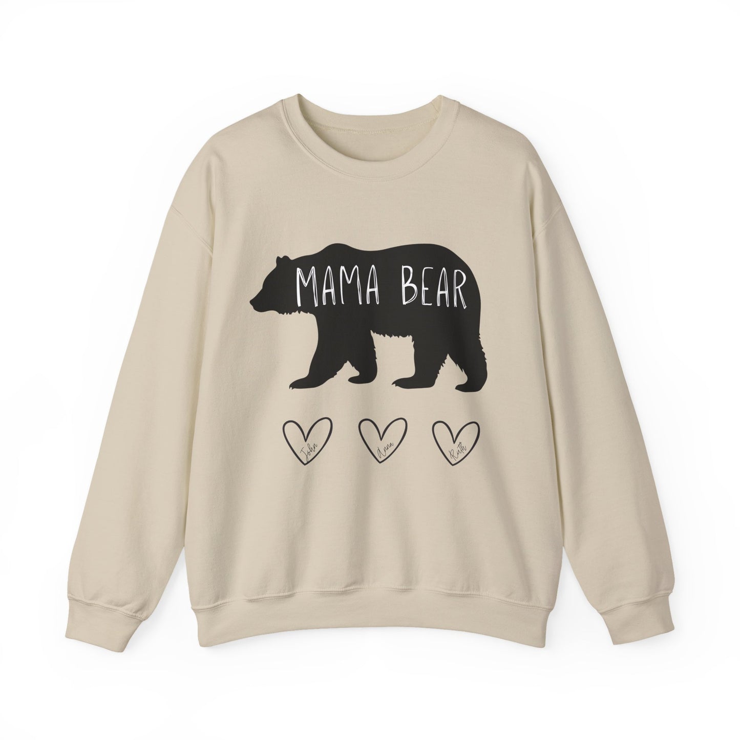 Personalized Mama Bear Crewneck Sweatshirt