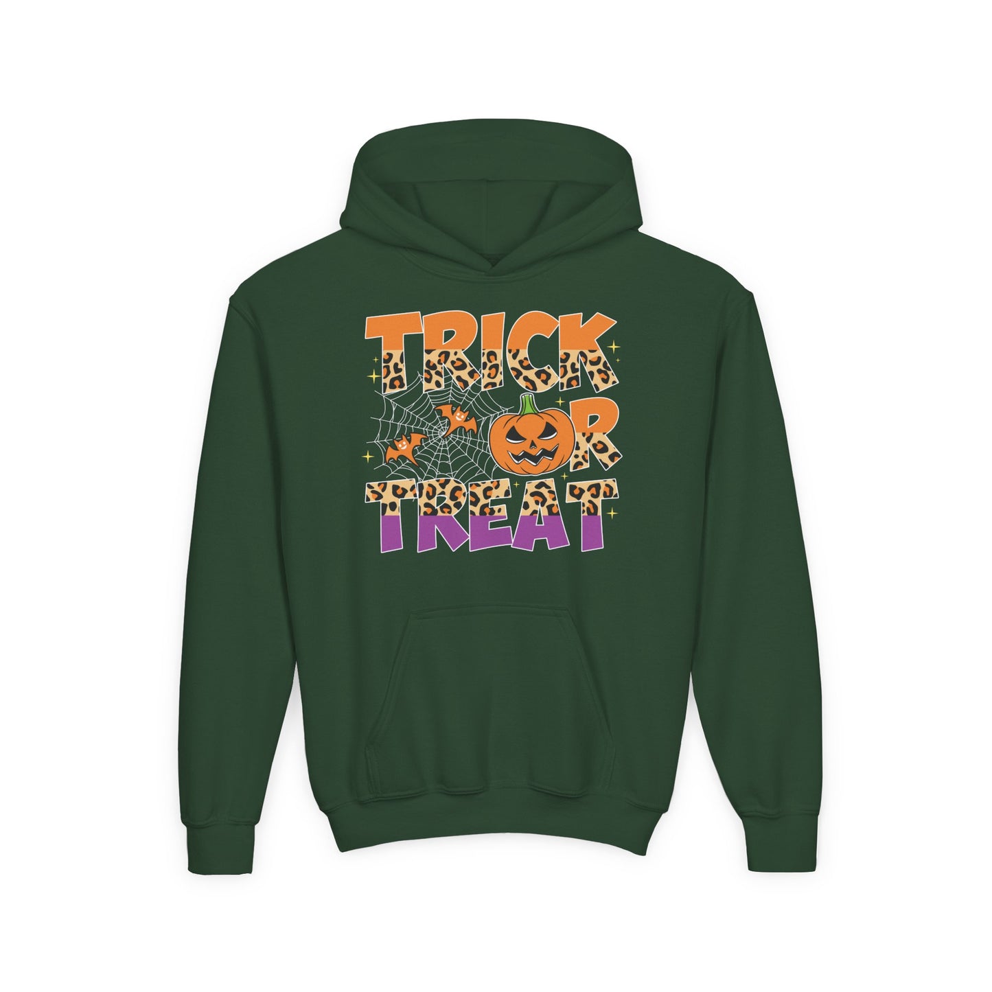 Youth Halloween Trick or Treat Hoodie