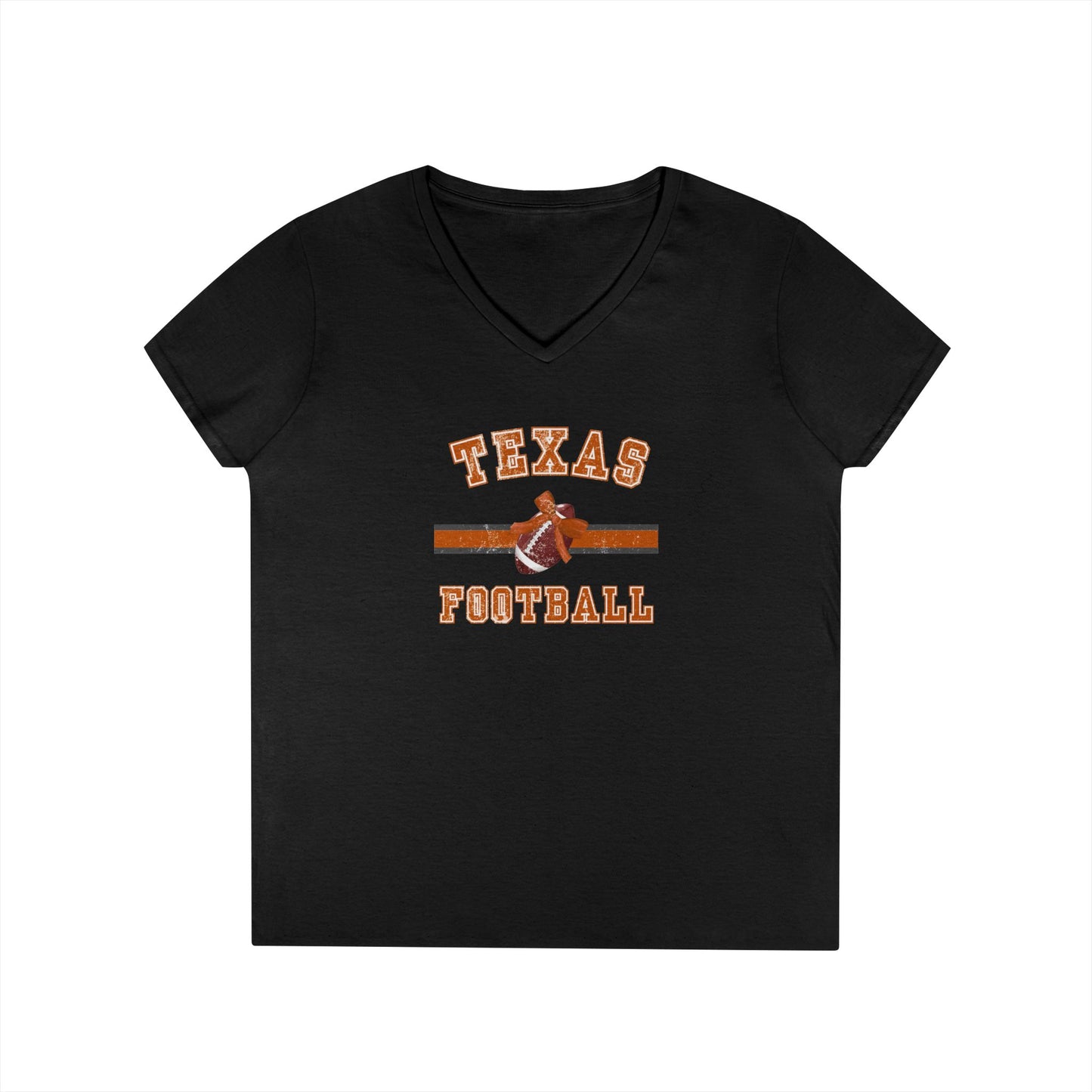 Texas Football V-Neck T-Shirt