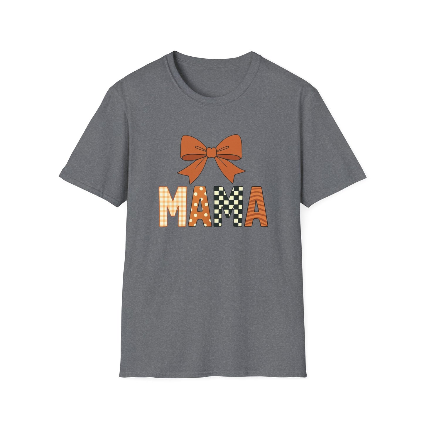 Mama Gingham Bow T-Shirt
