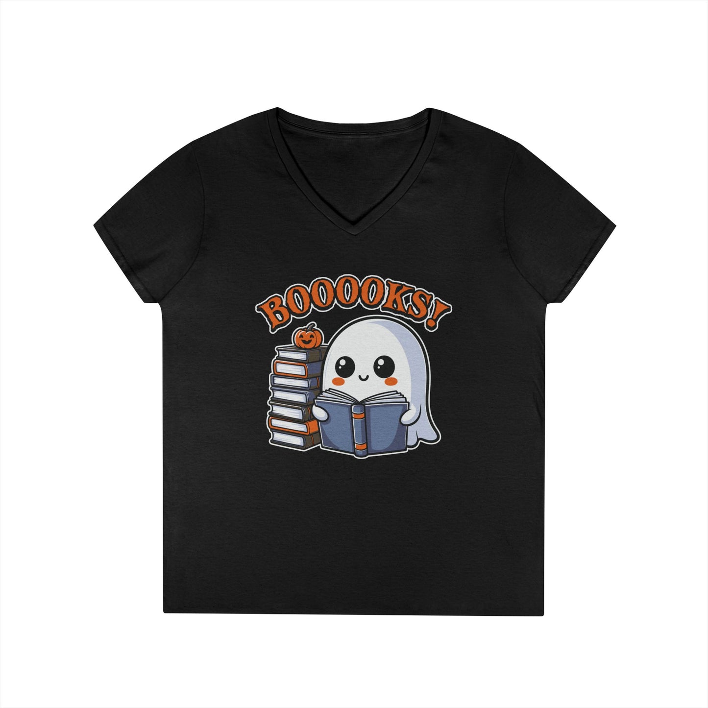 Booooks V-Neck T-Shirt