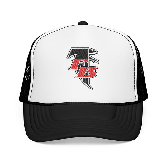 Embroidery Foam Trucker Hat, Sporty Casual Cap, Gift for Dad, Summer Style Hat, Outdoor Adventure Gear, Team Spirit Merchandise