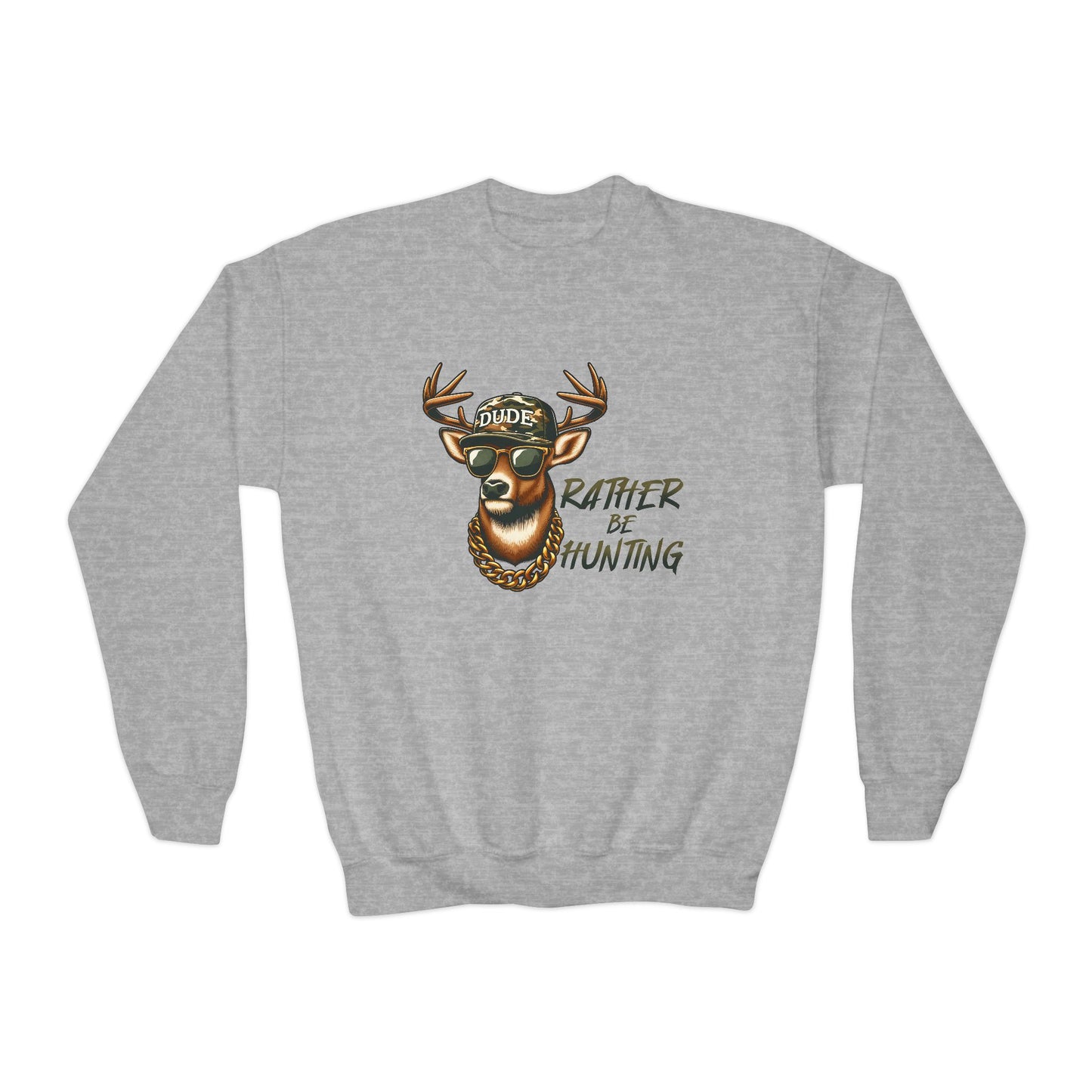 Rather be Hunting Youth Sweatshirt