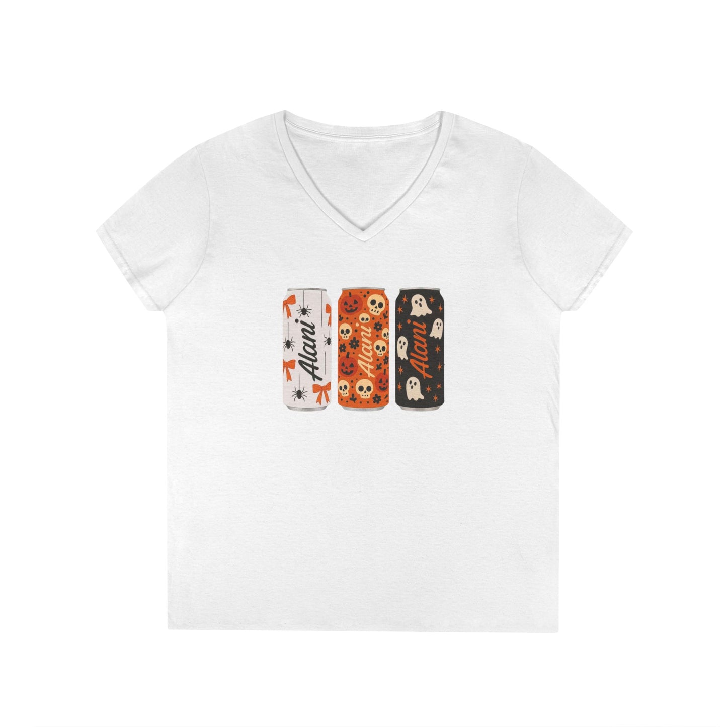 Halloween Alani Can V-Neck T-Shirt