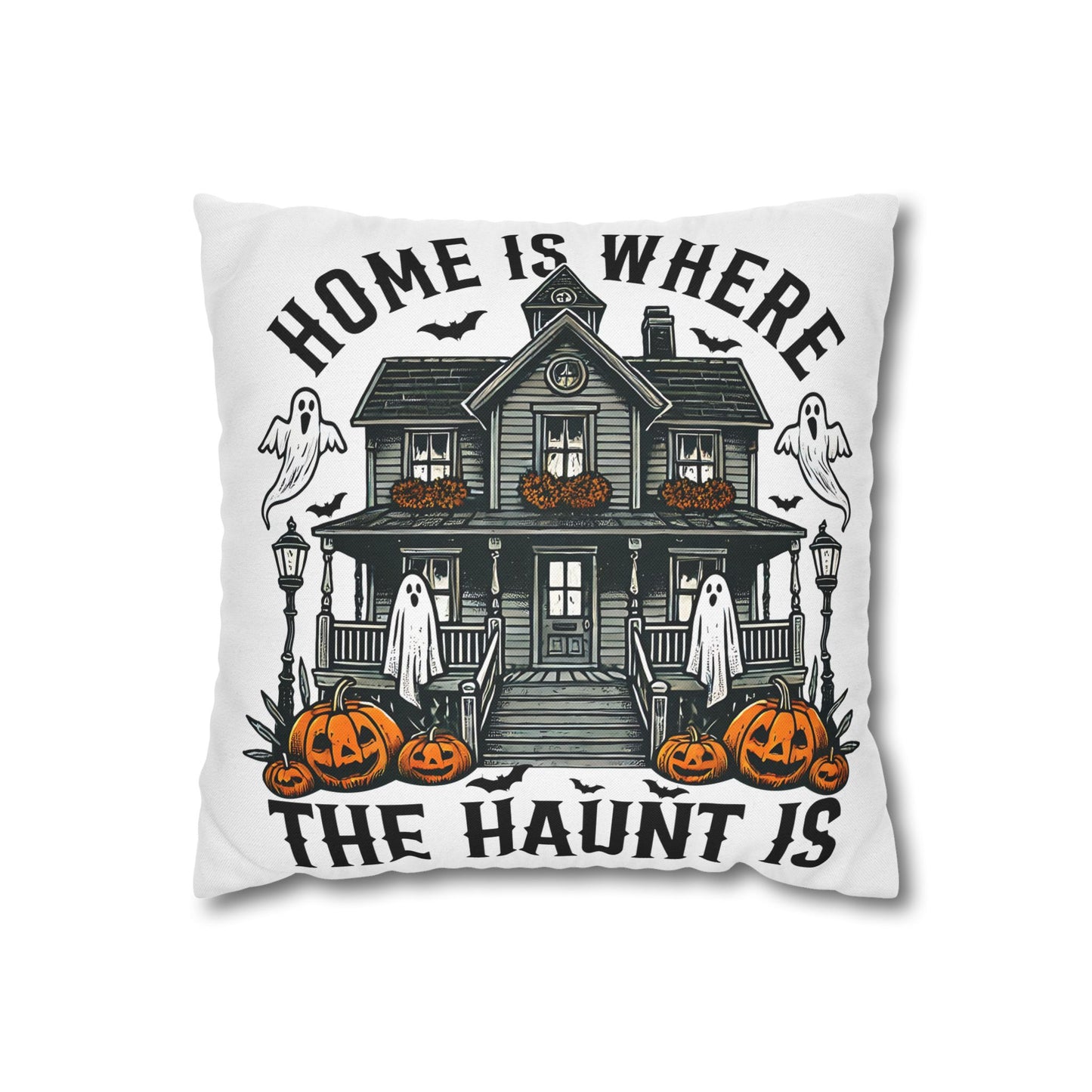Double Sided Fall/Halloween Decorative Pillowcase