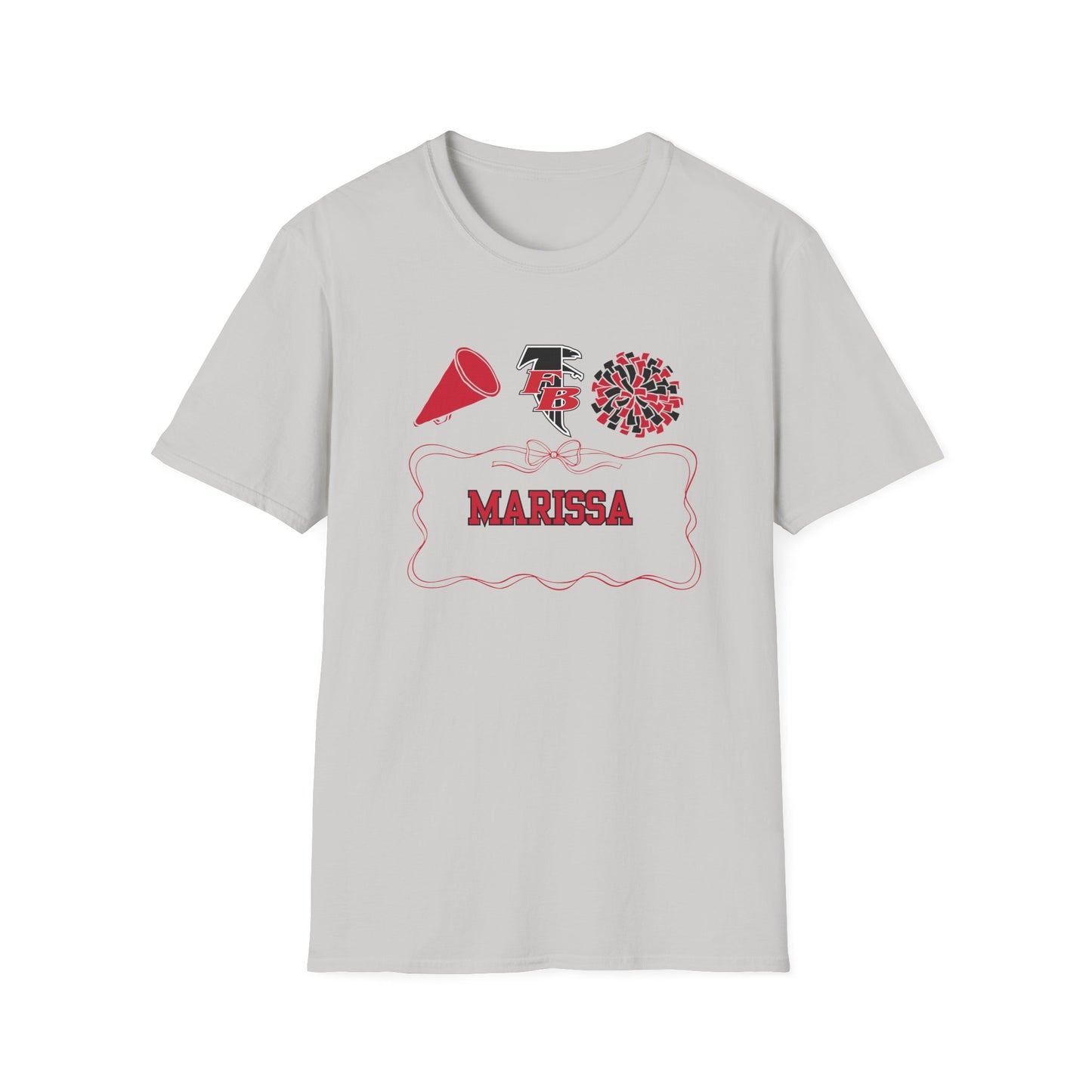 Personalized FB Cheerleading Unisex T-Shirt