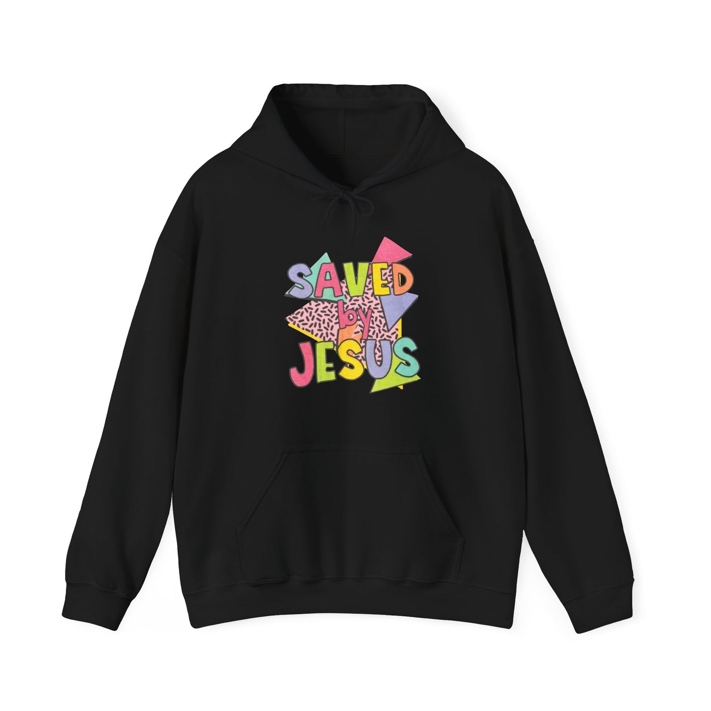 Retro Saved by Jesus Hoodie