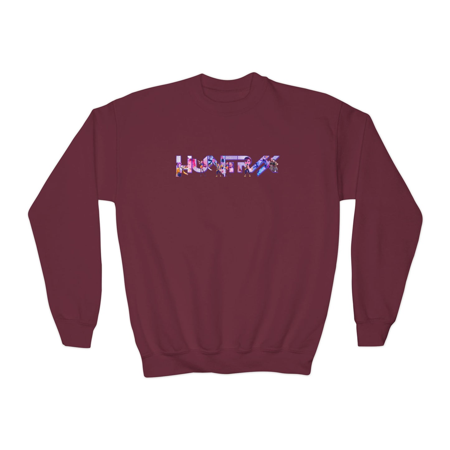 Kpop Huntrix Youth Crewneck Sweatshirt